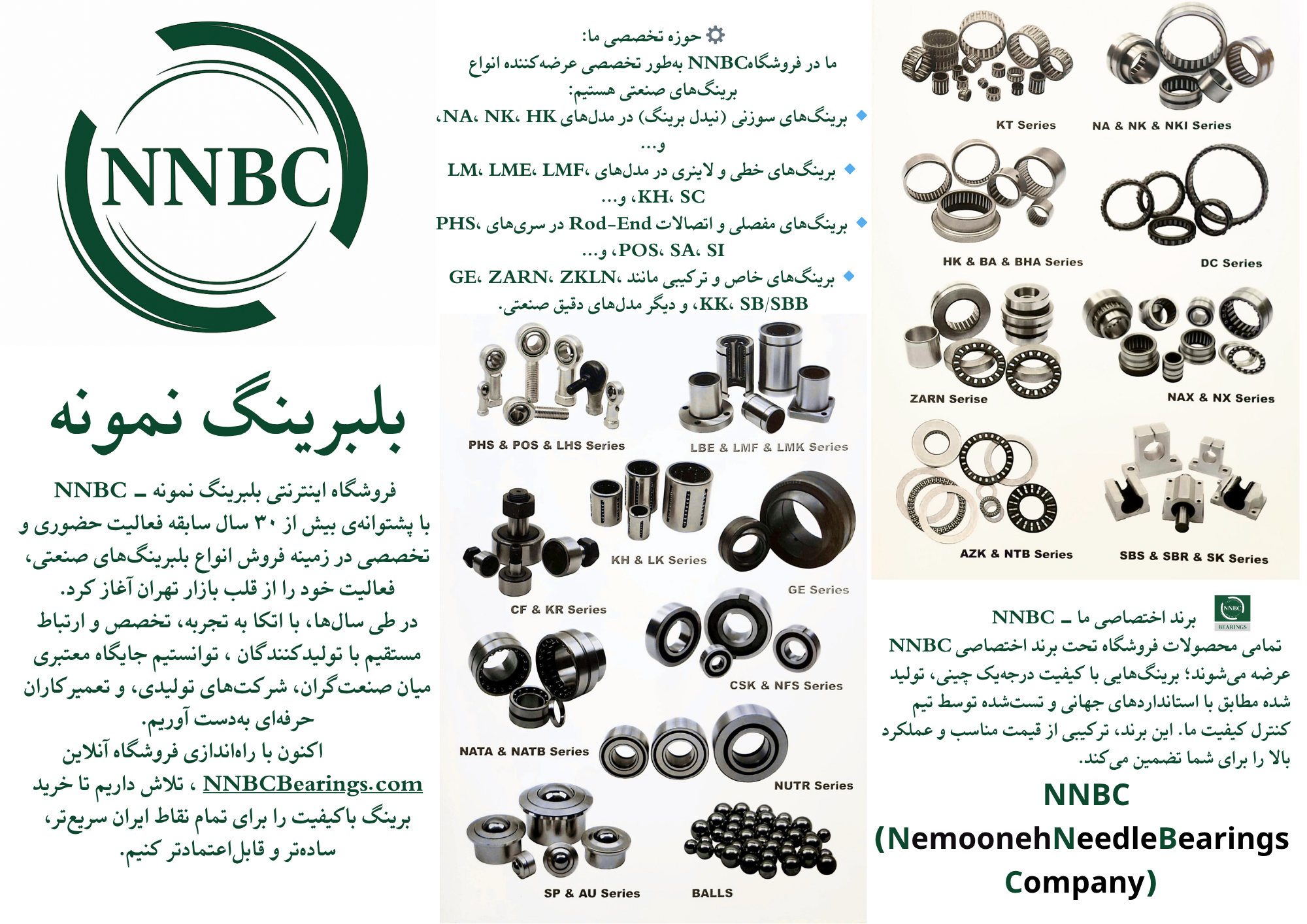 برشور محصولات NNBC